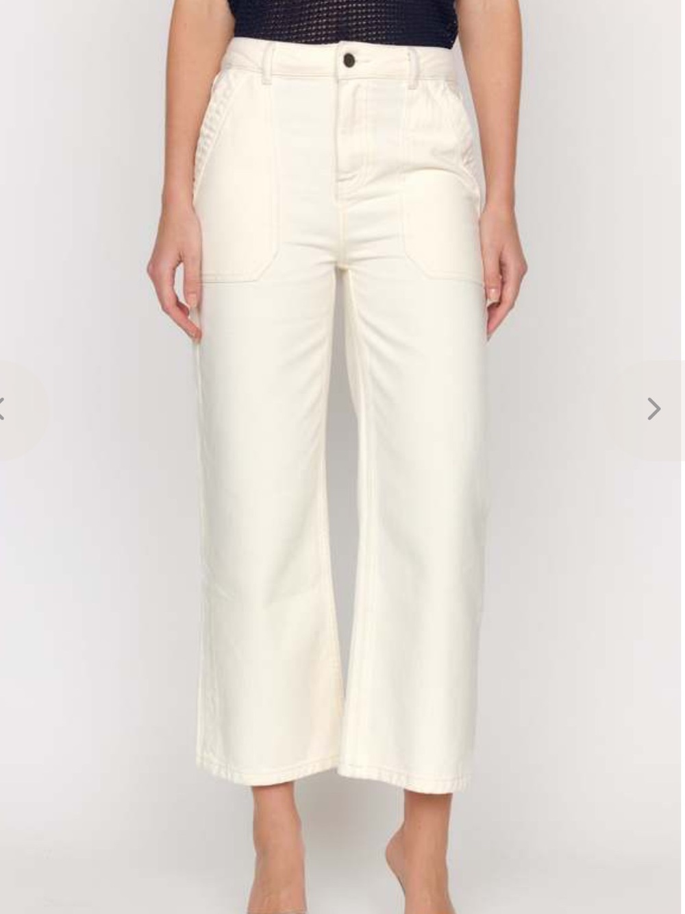 Christy Lynn Cropped Dorian Wide-Leg Pants